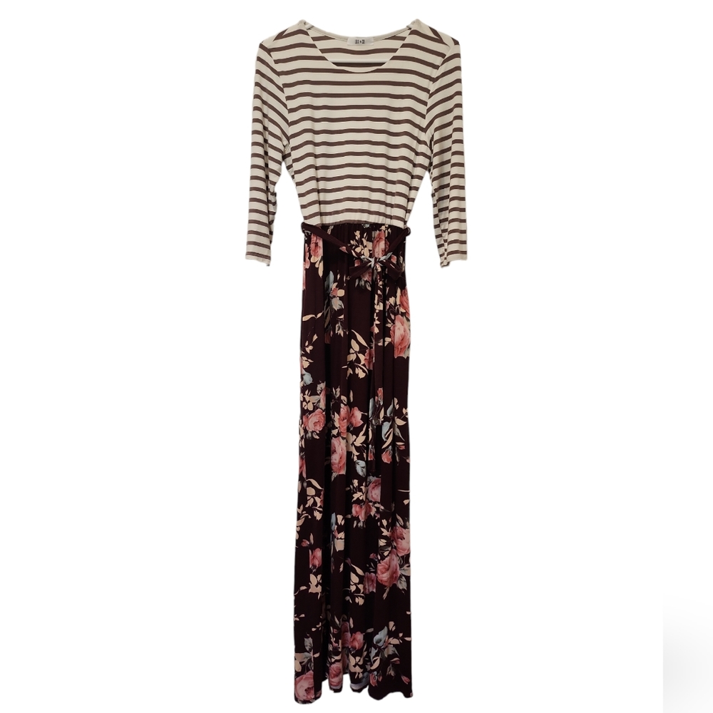 Lux & Co brand maxi dress